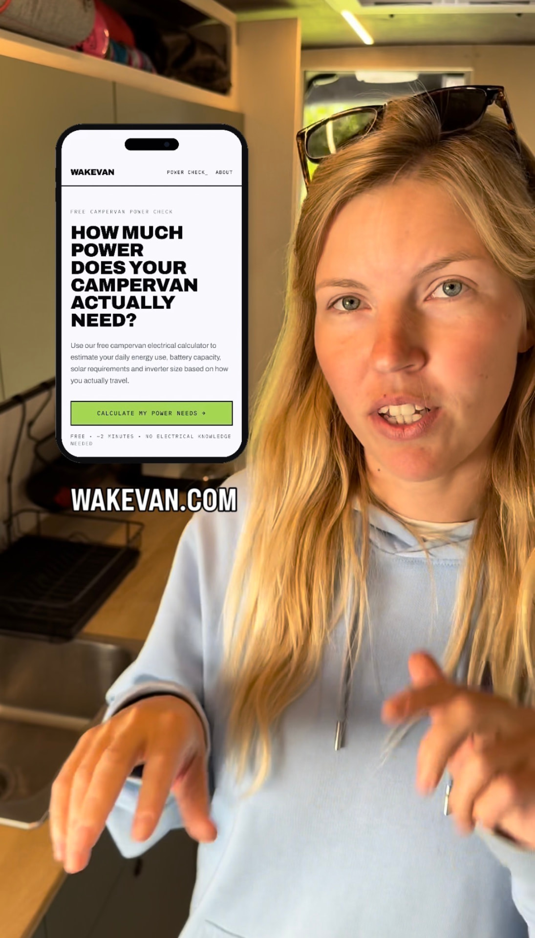 Power Plan — UGC campervan power calculator video